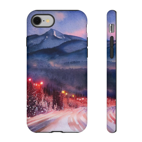 Christmas in Vail Colorado - Impact Resistant Phone Case iPhone 8 Matte